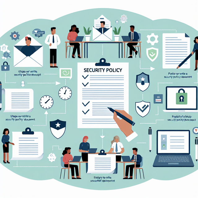 Writing a security policy document