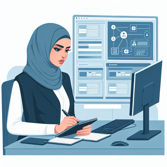 a person taking notes during a cybersecurity incident response exercise