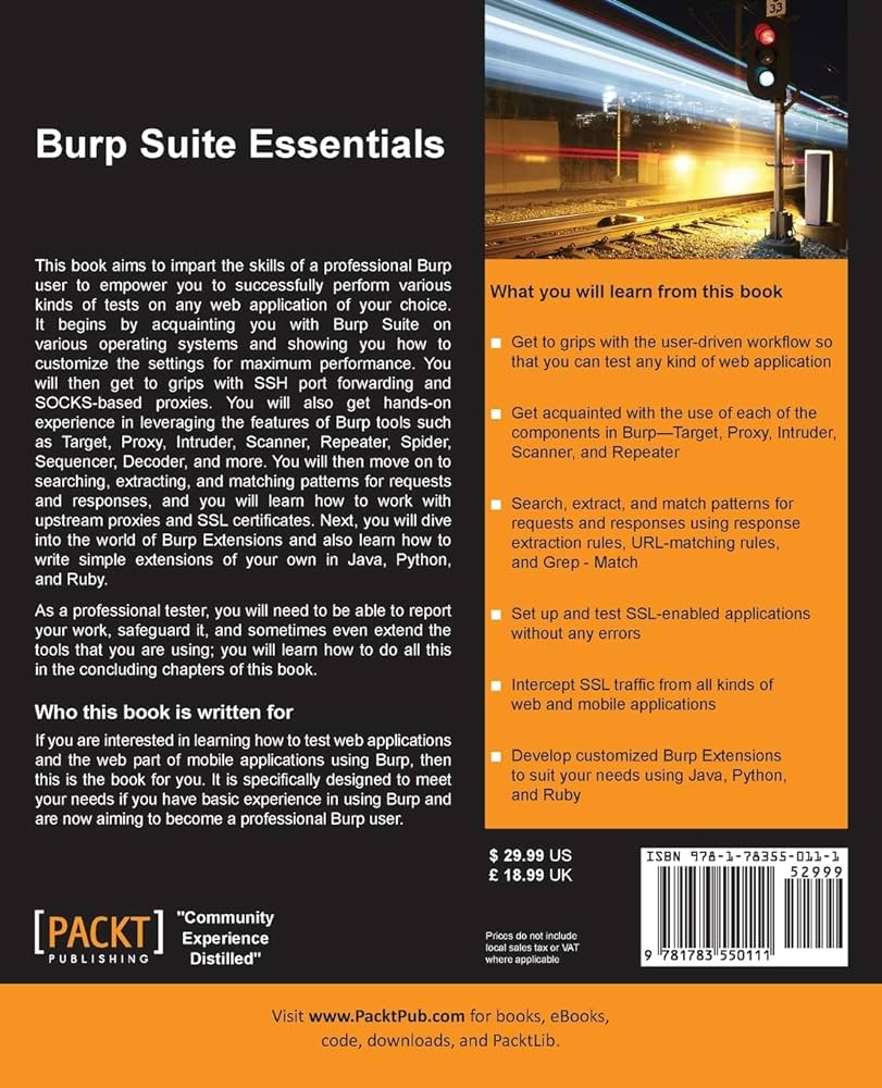 Burp Suite security testing