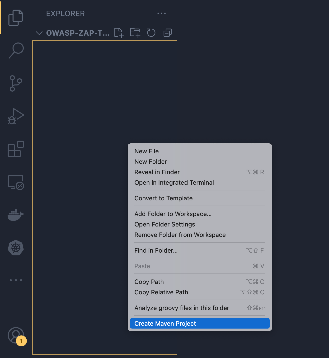 OWASP ZAP penetration test