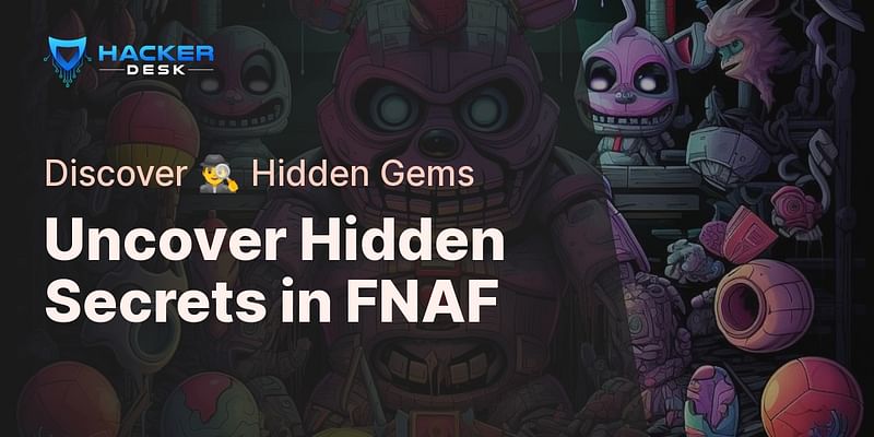 Uncover Hidden Secrets in FNAF - Discover 🕵️‍♂️ Hidden Gems