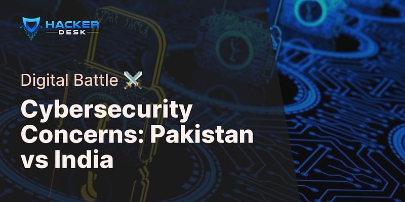 Cybersecurity Concerns: Pakistan vs India - Digital Battle ⚔️