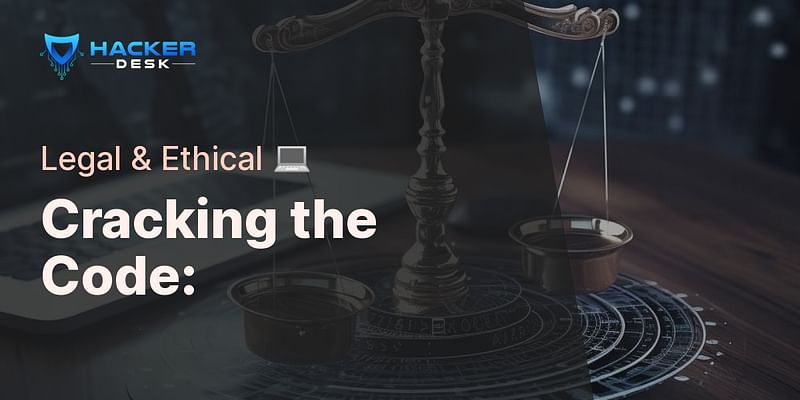 Cracking the Code: - Legal & Ethical 💻