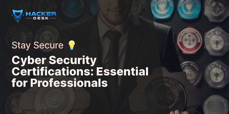 Cyber Security Certifications: Essential for Professionals - Stay Secure 💡