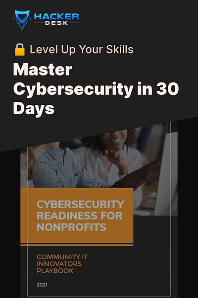 Master Cybersecurity in 30 Days - 🔒 Level Up Your Skills