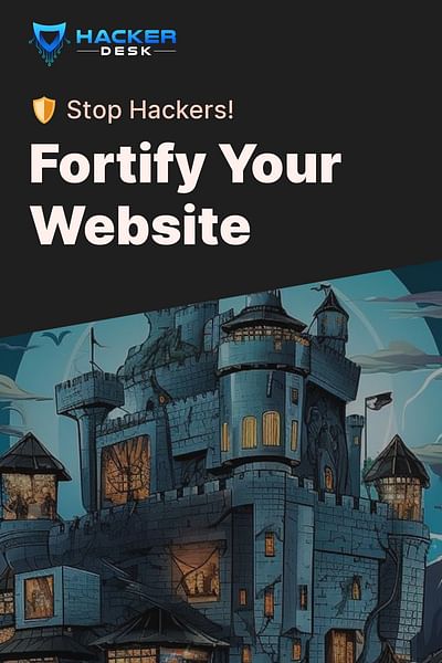 Fortify Your Website - 🛡️ Stop Hackers!