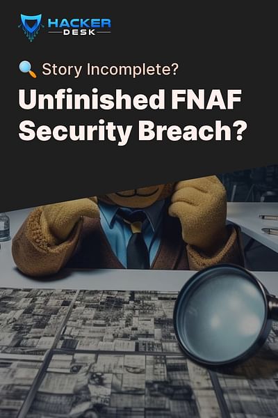 Unfinished FNAF Security Breach? - 🔍 Story Incomplete?