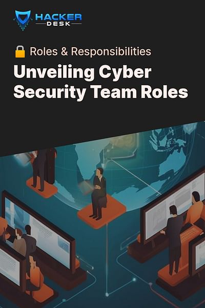 Unveiling Cyber Security Team Roles - 🔒 Roles & Responsibilities
